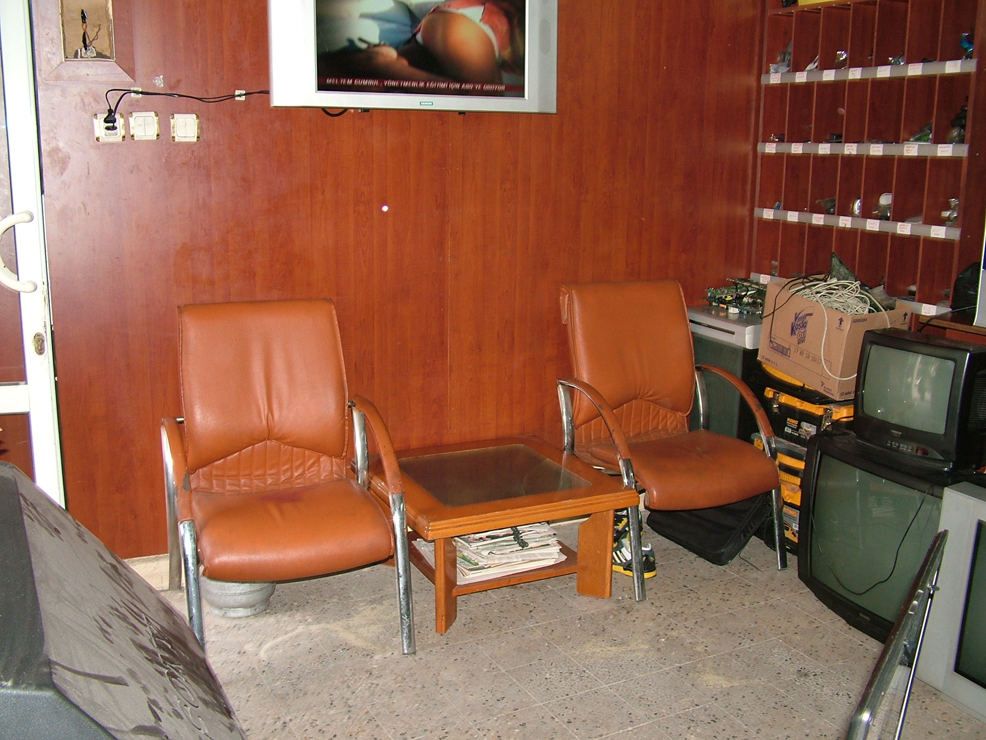 müşteri bekleme salonumuz
